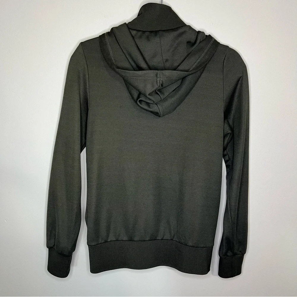 BDG Olive Green Hooded Zipup Jacket size small